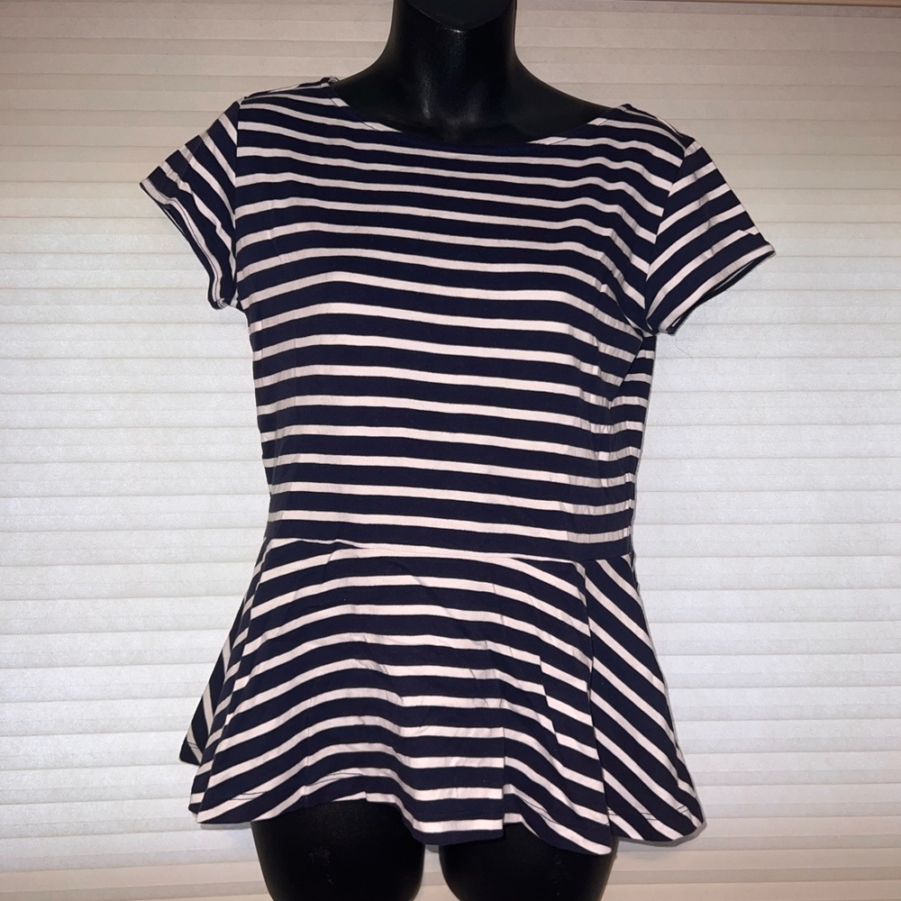 Duffield Lane xs peplum top
